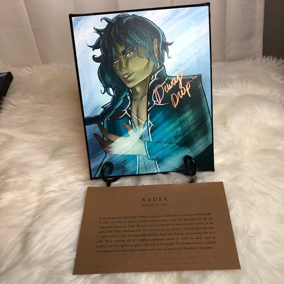 Anime Art Print Kadek on Canvas 8 x 10 Sci-Fi Fantasy Art Illustration - Picture 2 of 7